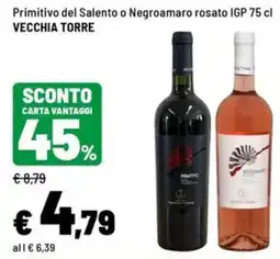Iper La Grande Primitivo del Salento o Negroamaro rosato IGP offerta