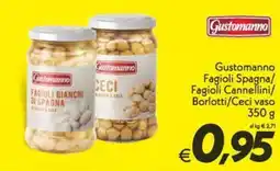 Iper Super Conveniente Gustomanno Fagioli Bianchi di Spagna offerta