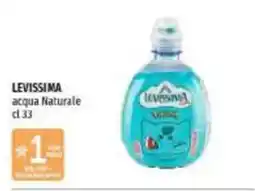 Emi Supermercati Levissima acqua Naturale offerta