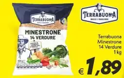 Iper Super Conveniente Terrabuona Minestrone 14 Verdure offerta