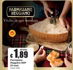 Sì con te Supermercati Parmigiano Reggiano DOP offerta
