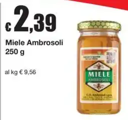 Sì con te Supermercati Miele Ambrosoli offerta