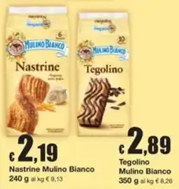 Sì con te Supermercati Nastrine Mulino Bianco offerta