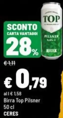 Iper La Grande Birra Top Pilsner offerta
