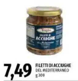 Emi Supermercati Filet di acciughe del mediterraneo offerta
