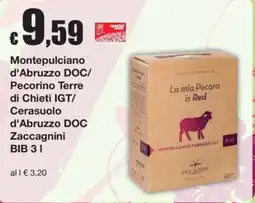 Sì con te Superstore La mia Pecora is Red offerta