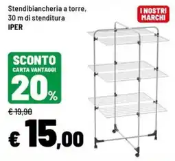 Iper La Grande Stendibiancheria a torre IPER offerta
