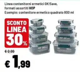 Iper La Grande contenitori ermetici OK!Save offerta