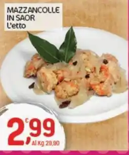 Crai Mazzancolle in saor offerta