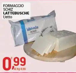Crai Formaggio Schiz Lattebusche offerta