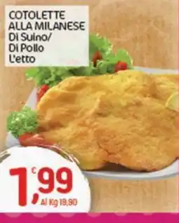 Crai Cotolette alla Milanese offerta