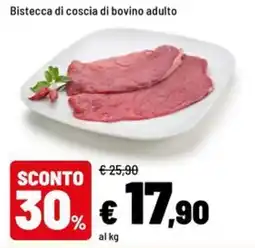 Iper La Grande Bistecca di coscia di bovino adulto offerta