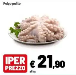 Iper La Grande Polpo pulito offerta