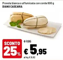 Iper La Grande Provolac bianca o affumicata con corda Diano Casearia offerta