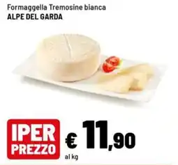 Iper La Grande Formaggella Tremosine bianca ALPE DEL GARDA offerta