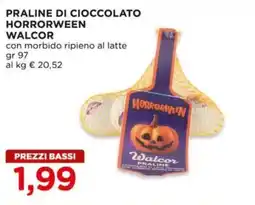 Alì Supermercati Praline di cioccolato Horrorween Walcor offerta