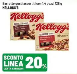 Iper La Grande Barrette gusti assortiti Kellogg's offerta