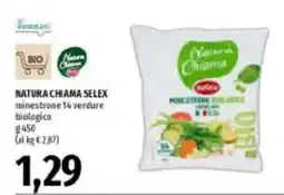 Emi Supermercati Natura Chiama Selex minestrone 14 verdure biologico offerta