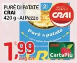 Crai Pure di patate Crai offerta