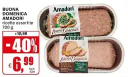 Il Gigante Amadori Buona Domenica ricette assortite offerta