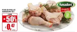 Il Gigante Fusi di pollo Amadori 10+ offerta