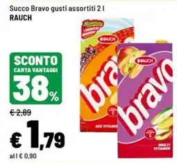 Iper La Grande Succo Bravo gusti assortiti offerta