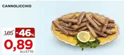 Alì Supermercati Cannolicchio offerta