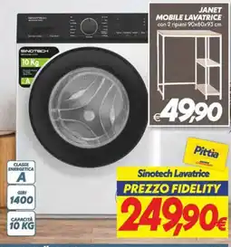 Iper Super Conveniente Sinotech Lavatrice offerta