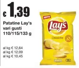 Sì con te Superstore Patatine Lay's Classiche offerta