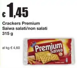 Sì con te Superstore Crackers Premium Saiwa offerta