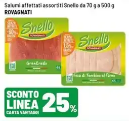 Iper La Grande Salumi affettati assortiti Snello offerta