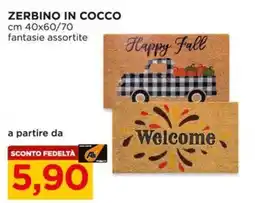 Alì Supermercati Zerbino in cocco offerta
