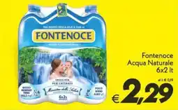 Iper Super Conveniente Fontenoce Acqua Naturale offerta