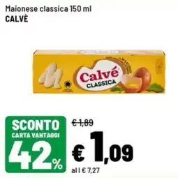 Iper La Grande Maionese classica Calvé offerta