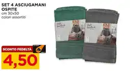 Alì Supermercati Asciugamani ospite offerta