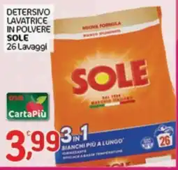 Crai Detersivo lavatrice in polvere Sole offerta