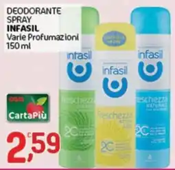 Crai Deodorante spray infasil offerta