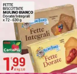 Crai Fette biscottate Mulino Bianco offerta