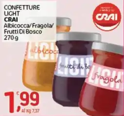 Crai Confettura light Crai offerta