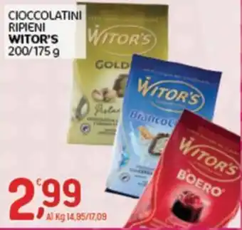 Cioccolatini ripieni Witor's