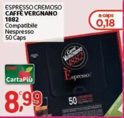 Crai Espresso cremoso Caffè Vergnano 1882 offerta