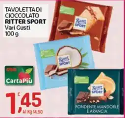 Crai Tavolettadi cioccolato Ritter Sport offerta