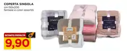Alì Supermercati Coperta singola Studio Casa offerta
