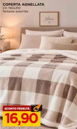 Alì Supermercati Coperta agnellata offerta