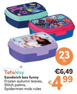 Ideal Bimbo TataWay Sandwich box funny offerta