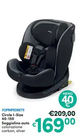 Ideal Bimbo Foppapedretti Circle I-Size offerta