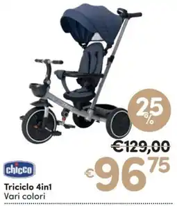 Ideal Bimbo Triciclo 4in1 chicco offerta
