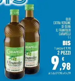Conad City Olio extra vergine di oliva Il Frantolio Carapelli offerta