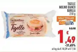 Conad City Tigelle Mulino Bianco offerta