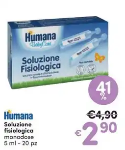 Ideal Bimbo Humana Soluzione fisiologica offerta